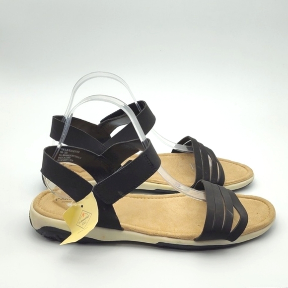 NEW ST. JOHNS BAY ANKLE STRAP SANDALS - Picture 1 of 12